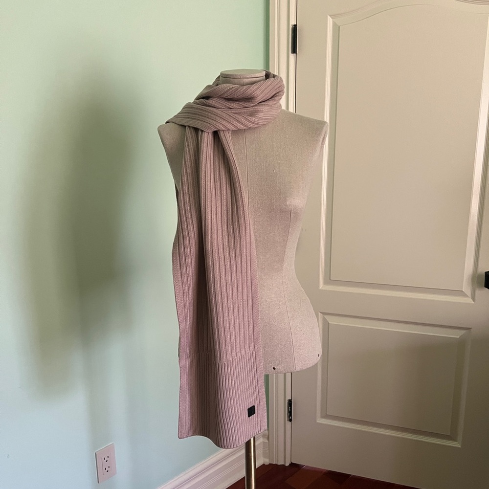 All Saints Light Pink Scarf
